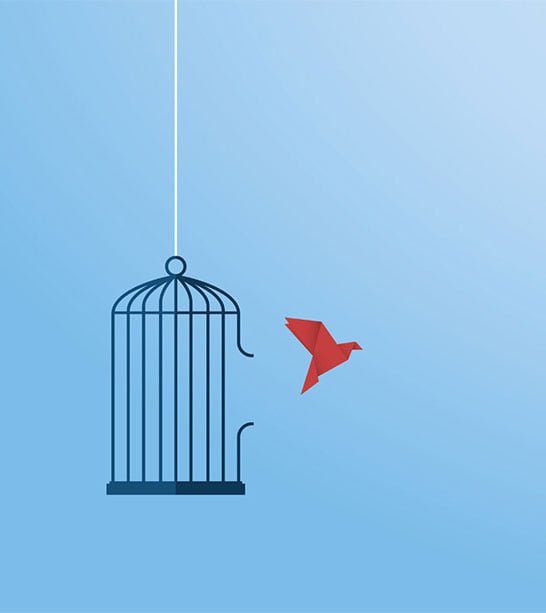 Sentiment de liberté lié à l'acceptation de son identité